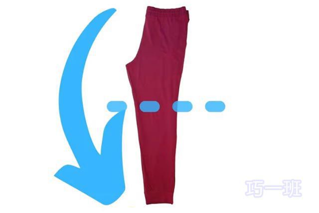 培养自理能力：教幼儿折叠裤子最简单的方法(图文教程)2