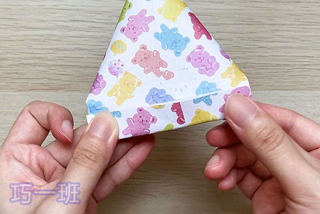购物卡封套废物利用手工制作纸粽子(图文教程)6