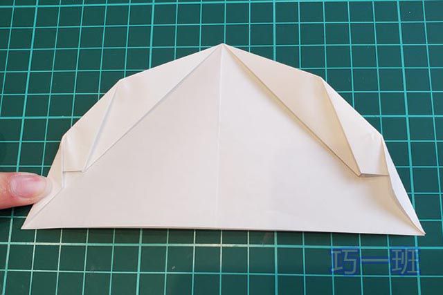 幼儿手工制作伞：怎么折纸大遮阳伞(图文教程)7