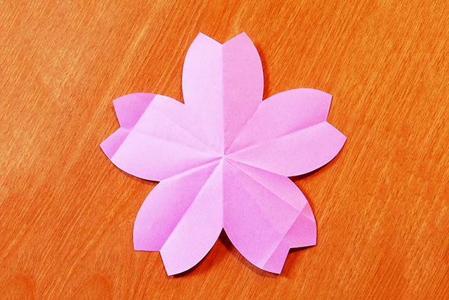 儿童手工制作纸花朵：怎么用简单方法做一朵樱花(图文教程)5